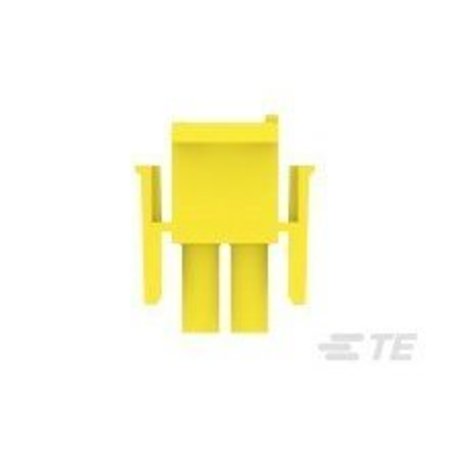 Te Connectivity 02P UMNL V0 PLUG HSG YELLOW 1-350777-4